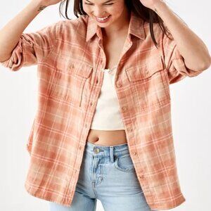 American Eagle Soft Flannel Shirt